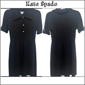Mother’s Day!! Cozy! Kate Spade Black Knit Sweater dress (s)